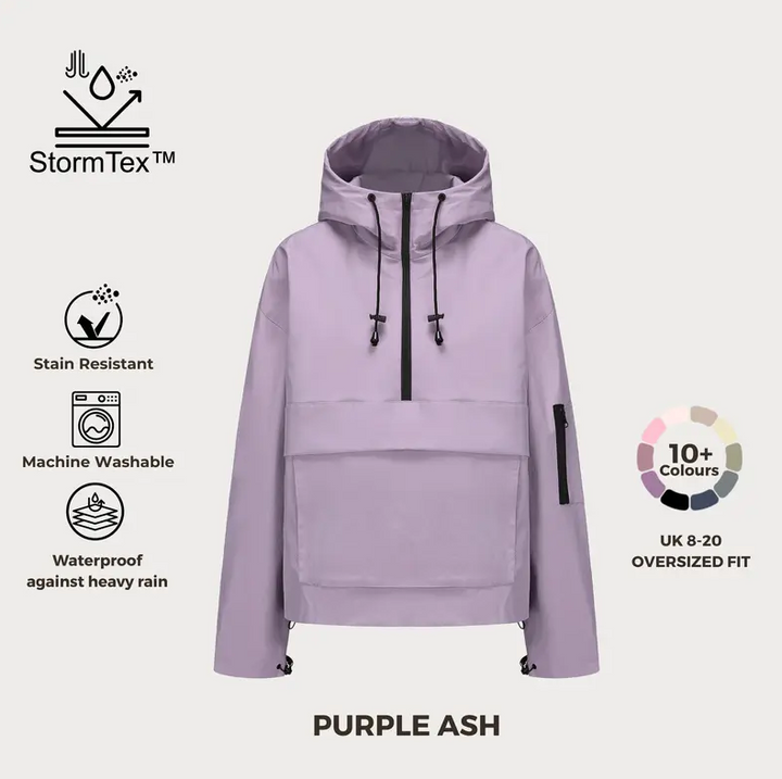 Waterproof Oversized Rain Hoodie