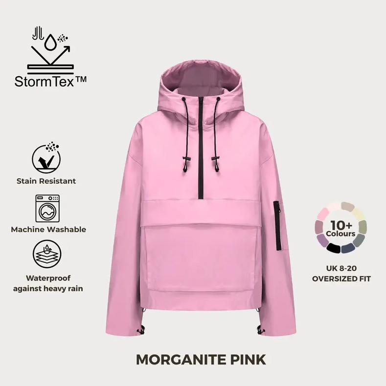 Waterproof Oversized Rain Hoodie
