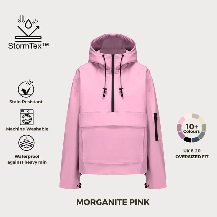 Waterproof Oversized Rain Hoodie