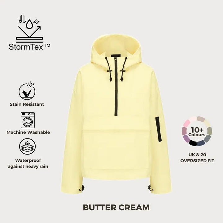 Waterproof Oversized Rain Hoodie