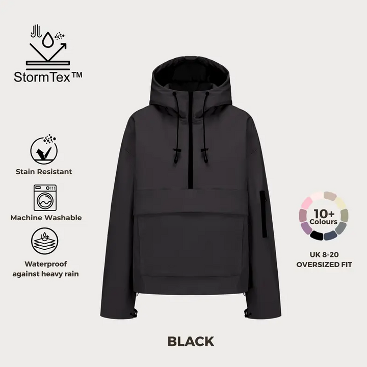 Waterproof Oversized Rain Hoodie