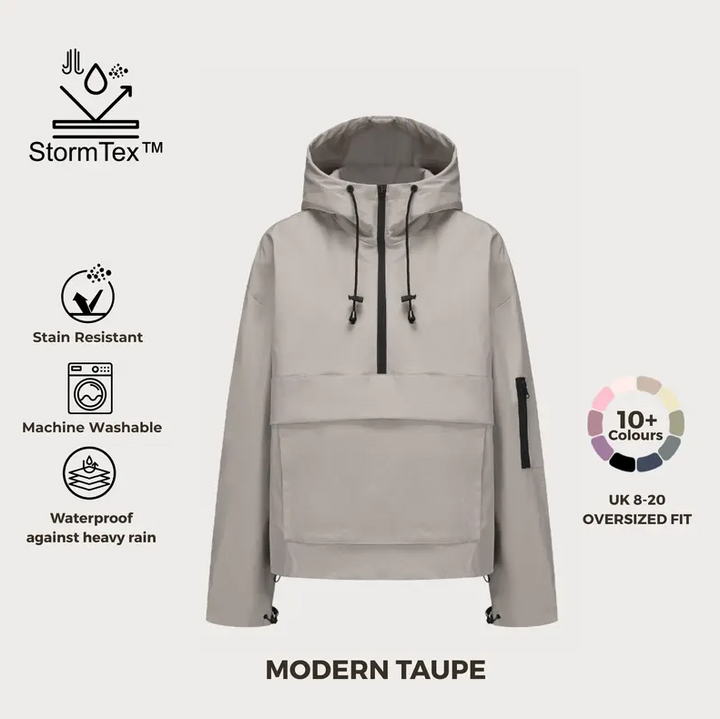 Waterproof Oversized Rain Hoodie
