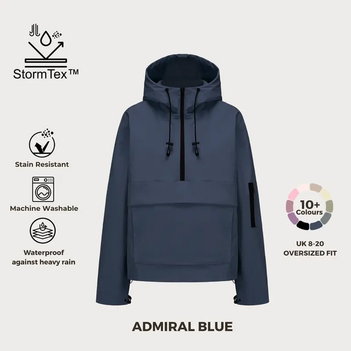 Waterproof Oversized Rain Hoodie