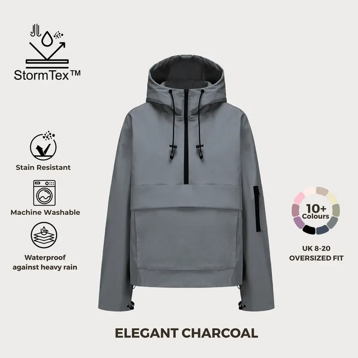 Waterproof Oversized Rain Hoodie