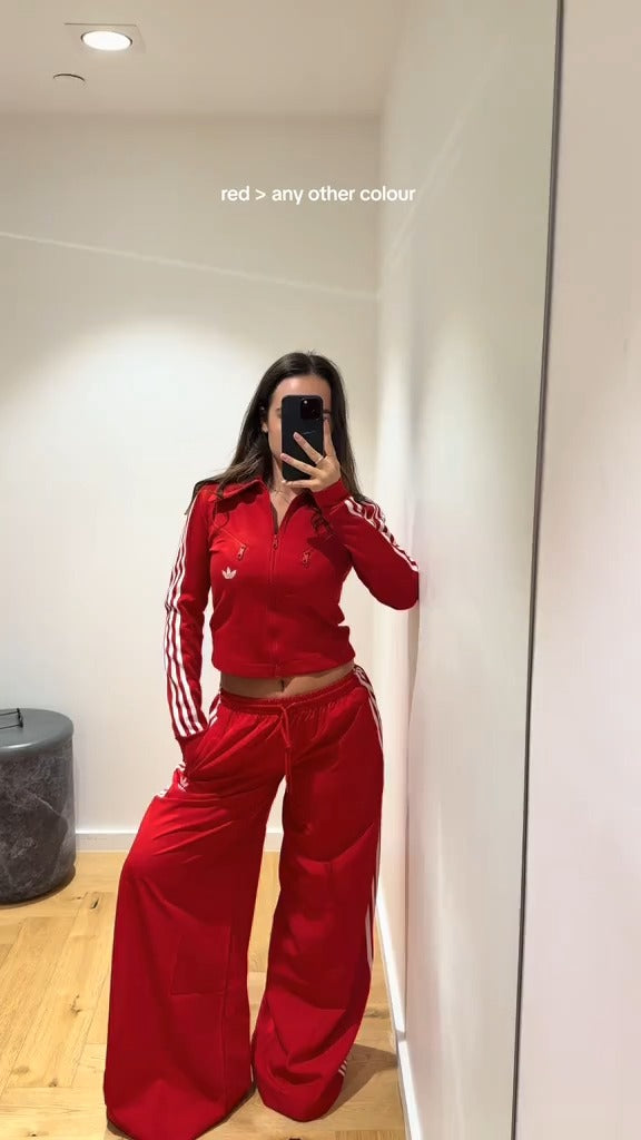 Red Adidas Tracksuit