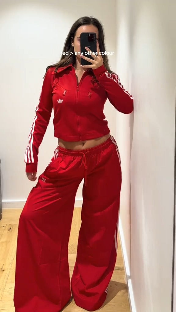 Red Adidas Tracksuit