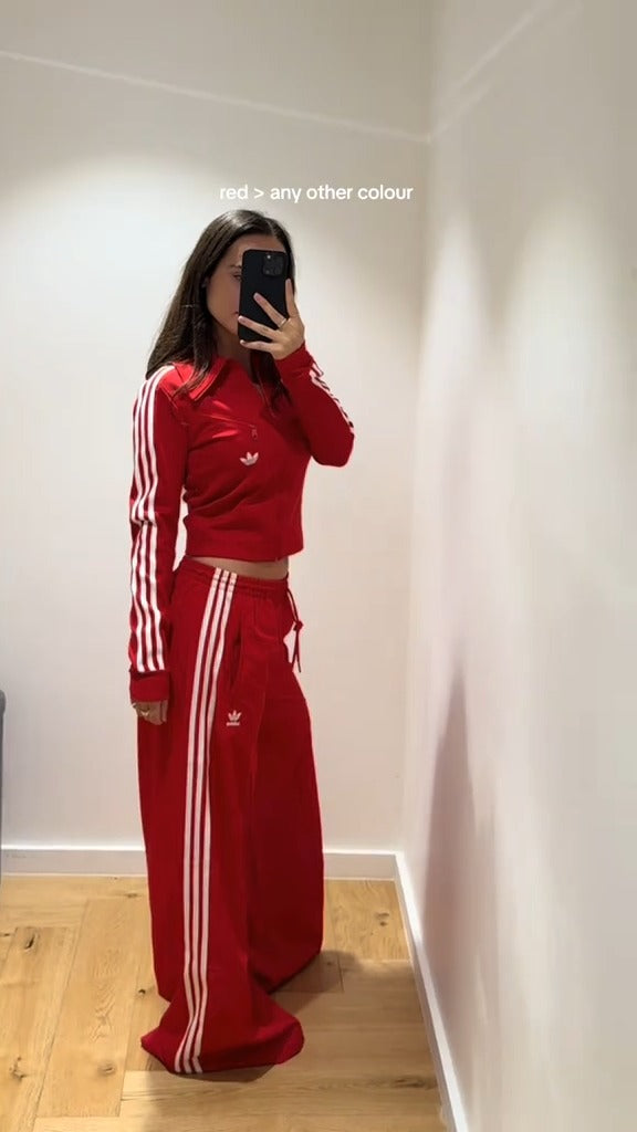 Red Adidas Tracksuit