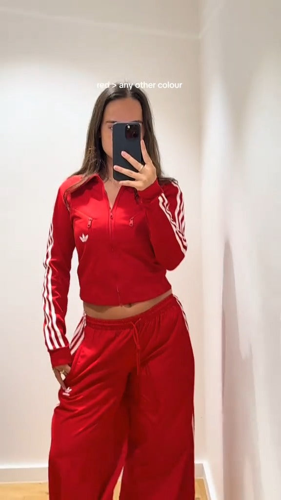 Red Adidas Tracksuit