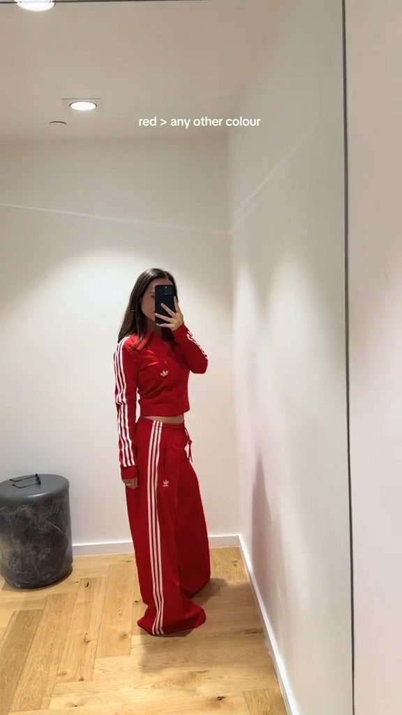 Red Adidas Tracksuit
