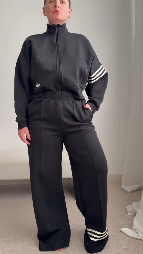 Originals™ Signature Trainingsanzug mit weitem Bein, Adidas-inspiriert